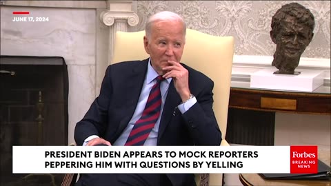 Daily Deficit: Biden Mutters Unintelligibly at Reporters