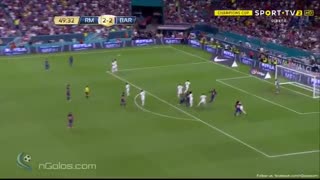 Gol de Pique vs Real Madrid