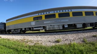 Sugar Express 148 Steam Locomotive Labor Day Excursion Arriving In Clewiston Florida