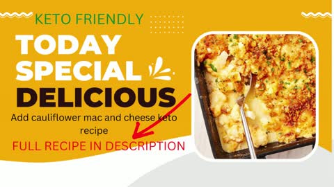 FREE DOWNLOAD Best way to lose weight with Best-Ever Keto Mac & Cheese