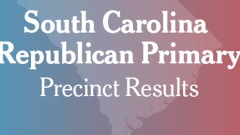 🔴LIVE: South Carolina Republican primary results