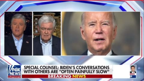 Newt Gingrich Unloads on Joe Biden