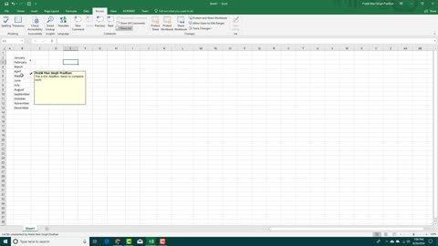 MS Excel Tutorial - Lesson 14 - Comments