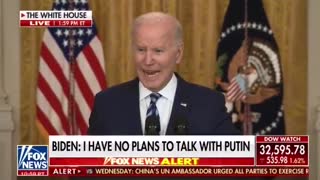 Biden ADMITS He Has "No Idea" If Putin Is Thinking About Nuking The US