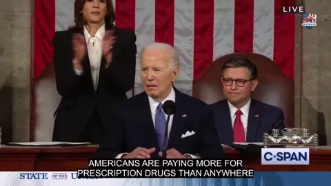 Joe Biden speech at STATE OF THE UNION ADDRESS 3/7/2024