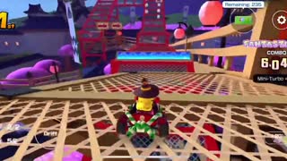 Mario Kart Tour - Ninja Hideaway T Gameplay