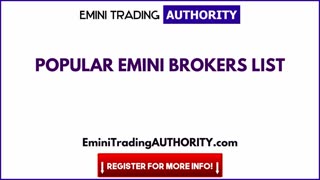 Popular Emini Brokers List