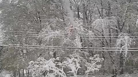 Massive Power Outage after this October Storm in 2011