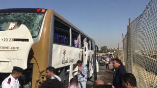 Turistas resultaron levemente heridos tras explosión cerca a las pirámides de Guiza