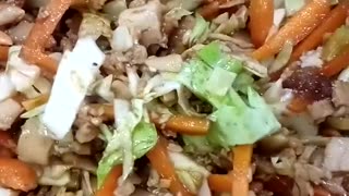 Stir fry for rice paper dumplings | Making Food Up