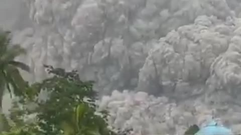 Indonesian Volcano Eruption