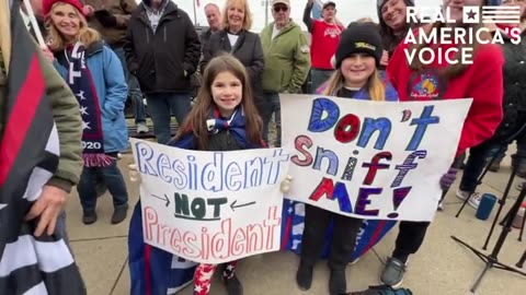 ‘Let’s Go Brandon’ Chants Break out In East Palestine For Joe Biden’s Arrival 🤣