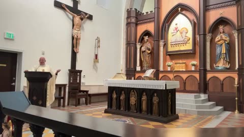 St Francis Desales; Adoration before Mass - Jan. 24th, 2024