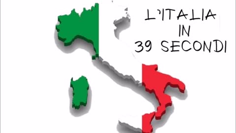 L'Italia in 39 secondi ...