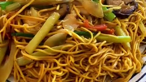 Make chowmin noodles at home