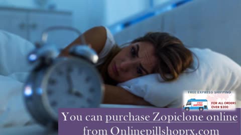 Purchase Zopiclone Online