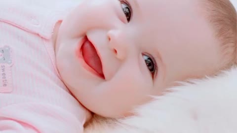 cute baby smiling shines