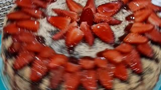 Strawberry cake. Best of the best from my mom