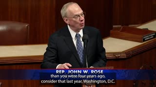 Rep. Rose on Rising Crime: ‘No, We’re Not Better Off Than We Were Four Years Ago’