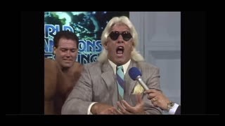 RIC FLAIR AND THE FOUR HORSEMEN SHOW THE ART OF THE PROMO IN THIS 1988 MASTERPIECE! WOOOOOOO!!!!!