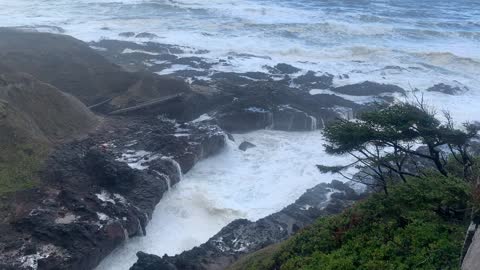 November 2020 Oregon coast storm