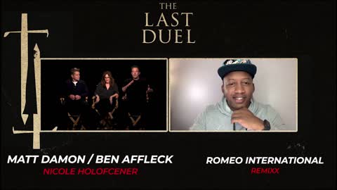 ben affleck / matt damon / romeo international / the last duel