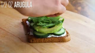 Avocado Toasts 2 Ways - Arugula Goat Cheese and Spinach White Beans