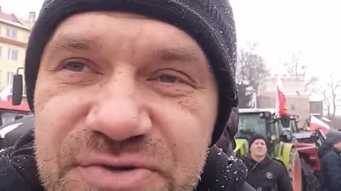 Rozmowa z Panem Krzysztofem ,Sadownikiem z Okolicy Sandomierza-Uczestnikiem #ProtestRolników.