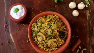 Mushroom Biryani | Mushroom Pulao | Kalan Biryani | Mushroom Recipes | Rice Recipes | Lunch Recipes