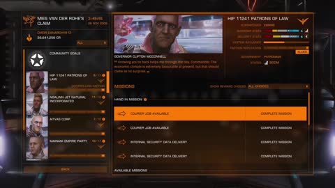 Elite Dangerous Grinding Empire Rep