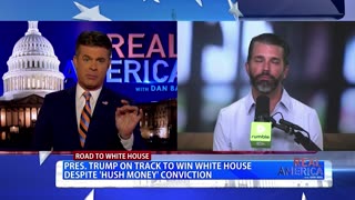 REAL AMERICA -- Dan Ball W/ Donald Trump Jr., President Trump Rakes In MILLIONS Post-Verdict, 6/3/24