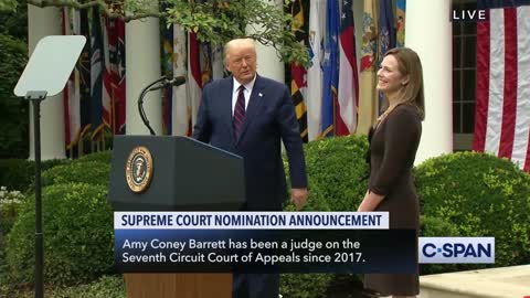 Donald Trump Nominates Amy Coney Barrett for Supreme Court Justice