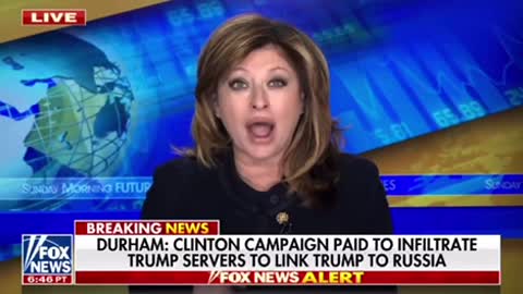 "I Hope Donald Trump Sues Them All for Everything!" - Maria Bartiromo EXPLODES Over Durham News