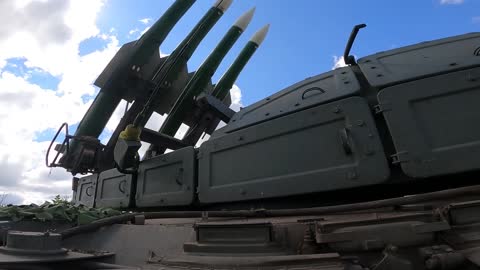Ukraine War - Air defense at work