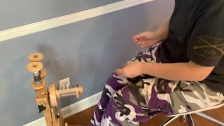 Spinning a Beaded Yarn