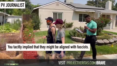 Antifa school "teacher," Gabriel Gipe, confronted by Project Veritas