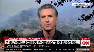 Gov. Newsom: Vaccine Mandate for Kids ‘on the Table’ and We Will Decide in the Next Few Days