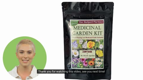 Introducing the Medicinal Garden Kit – Your Path to Natural Wellness!