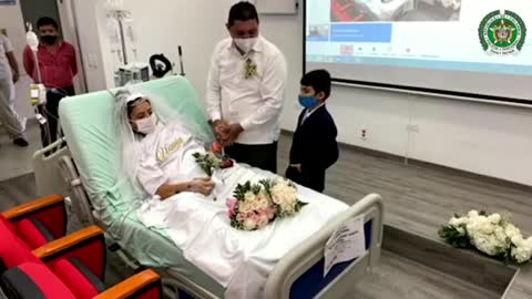 Pareja se casó en hospital de Bucaramanga