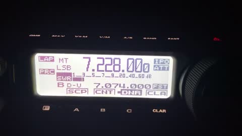 Yaesu FT-891 Mobile - Testing the DNR Function - Its INCREDIBLE !!
