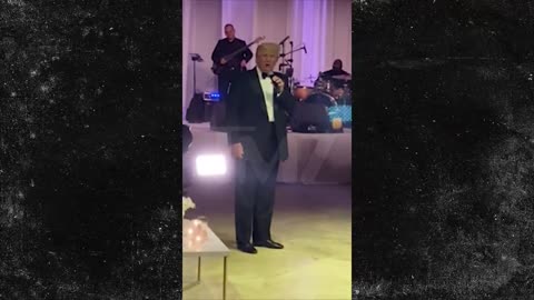 Donald Trump CRASHES Wedding, Rails on Biden During Wedding Speech at Mar-a-Lago