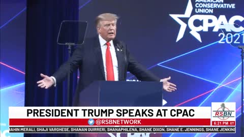President Donald Trump SPEECH at CPAC 2021 in Dallas, TX 7-11-21