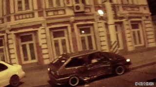 A Hard Hitting T-Bone Accident Captured by Russian Biker