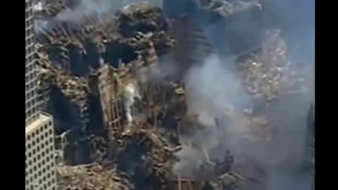 Sept 11, 2001 - North Tower disintegration