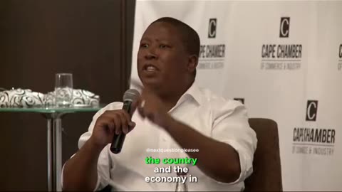 MALEMA ENGAGE WHITE COMMUNITY OVER LAND