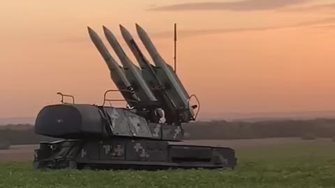 BUK M-1 air defense system of Ukraine