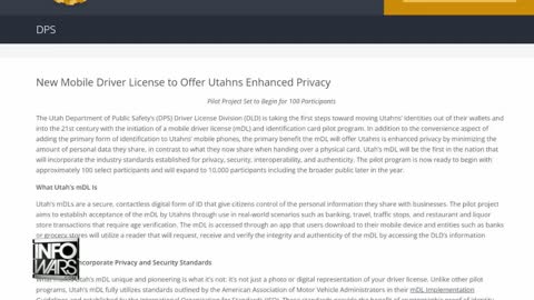 Utah Rolls Out Digital Driver’s License With Social Credit Score