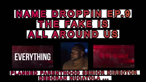 NAME DROPPIN FILE 9 - FAKE IS ALL AROUND US
