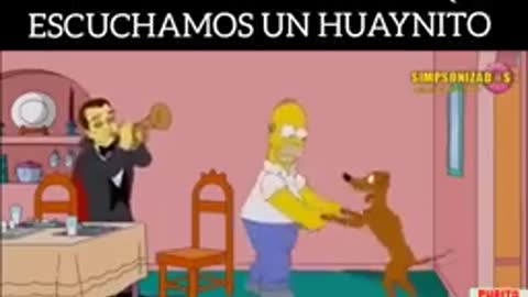 MI PERRO Y YO CADA VEZ QUE ESCUCHAMOS UN HUAYNITO