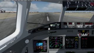 P3D Delta Airlines Boeing 717 takeoff Atlanta to Birmingham